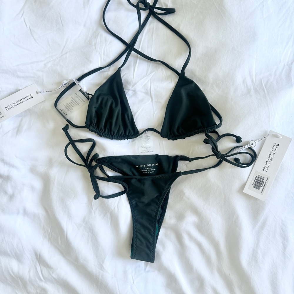 NWT White Fox Boutique Lagoon Bikini Set